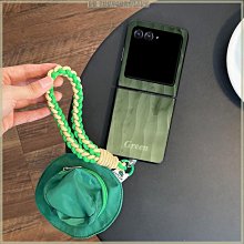 moto razr50 ultra手機小花支架皮質razr50摺疊機保護殼手提斜挎掛繩ins風藍色格子女新款防震防摔手機 歷史價格詳細信息