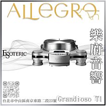 Grandioso T1  |  Esoteric  |  全新公司貨  |  唱機轉盤  |  另售 附加唱臂底座 歷史價格詳細信息