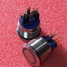 金屬按鈕開關自復位自鎖電源8 10 12 16 19 22mm防水小型啟動停止 歷史價格詳細信息