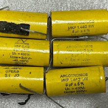 意大利AV ARCOTRONICS 63V1UF 105j P-5 mkt 銅腳金屬化薄膜電容 歷史價格詳細信息