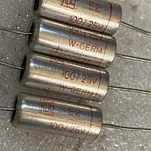 庫存 西德產 25V100UF 紅字ROE 陰極電解電容 尺 真空管 擴大機 前級 後級 -5868 價格比較,價格查詢,歷史價格詳細信息