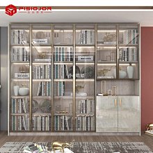 北歐帶門書櫃落地簡約簡易置物架經濟型學生小書架省空間櫃子品質 歷史價格詳細信息