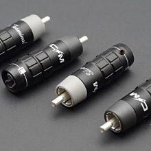 RCA插頭 Fish-4B 原裝臺灣MPS 優質純銅鍍金DIY音頻蓮花 線徑4mm 歷史價格詳細信息