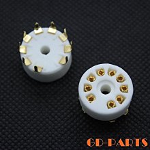 小9腳電子管座陶瓷鍍金九腳膽插座GZC9-A-G EL84 12AX7 U7 ECC83-滿200元發貨 歷史價格詳細信息