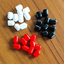 RCA插座 保護套 蓮花座 音頻信號端子 塑料防塵帽一盒12個 歷史價格詳細信息