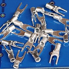 冷壓接線端子SV3.5-4叉形U型Y型絕緣插片插簧連接器SV1.25-3 銅頭（量大從優） 歷史價格詳細信息