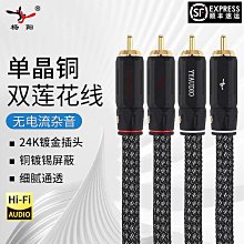 【全球優品滙】音頻線楊陽 7N單晶銅鍍銀發燒CD機膽機信號線RCA音頻線HiFi音響連接線音源線 歷史價格詳細信息