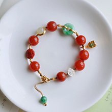 天然原礦南紅招財進寶笑口常開吊墜掛件 磨砂面手工精雕財神笑佛 歷史價格詳細信息