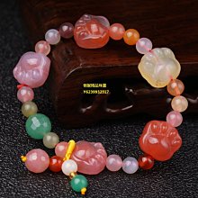 天然鹽源瑪瑙方糖手鍊女款單圈時尚小清新水晶雕刻方塊手串飾品-玲瓏心飾 歷史價格詳細信息