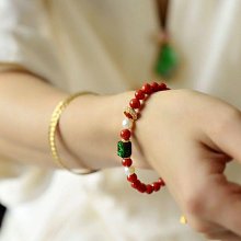 川料南紅瑪瑙耳飾櫻桃紅柿子紅圓珠耳鉤女時尚真金18k金南紅耳環 歷史價格詳細信息