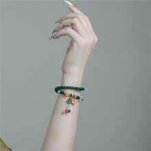 綠瑪瑙小花戒指 法國設計師款 agete Lou Yetu 歷史價格詳細信息