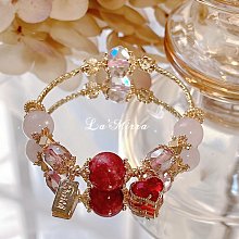 水晶手鏈天然星光粉水晶手鏈清透粉嫩六芒星光大顆莫桑比克粉晶珠串女禮物。 歷史價格詳細信息