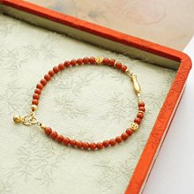 4mm天然和田玉 /和闐玉-碧玉. 銀鑲紅瑪瑙設計多圈手串項鍊s-挖寶迎好年 歷史價格詳細信息