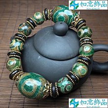 】九眼天珠手串 一線   師天珠手鍊 天然玉髓玉石瑪瑙男西藏真品天眼手串 三眼天珠手串-挖寶迎好年 歷史價格詳細信息