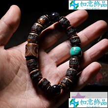 老料牦牛骨嘎巴啦手串念珠保真牛骨珠子藏式骨頭佛珠女男款手鏈 歷史價格詳細信息