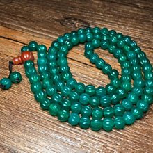 綠瑪瑙度母幹青玉手持故宮壓襟一生一世白鹿十八子手串念珠 歷史價格詳細信息