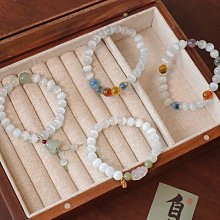 新中式天然石鈦鋼鏈條拼接項鍊女 小眾設計雙層龍紋珠串珠鎖骨鍊 金屬碎銀子脖頸鍊 中性冷淡風疊戴情侶項鏈 韓版時尚造型飾品 歷史價格詳細信息