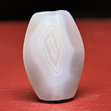 纏絲瑪瑙板珠，尺寸14.5*14.4mm，年代2500年。 歷史價格詳細信息