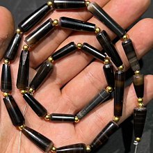 （按條賣）年老瑪瑙水晶混搭，淺色系，剁珠，圓墩子型 歷史價格詳細信息