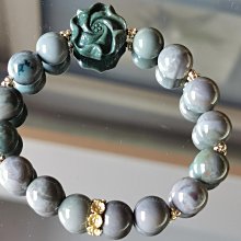 ❤️莎莎美舖SarahShop❤️賠本出清~天然油畫阿拉善戈壁瑪瑙手串手鏈11.5咪～A50 歷史價格詳細信息