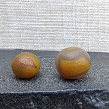 戰國紅陶蜻蜓眼 一對最大長度：1.9CM 直徑：1.85CM35375037 歷史價格詳細信息