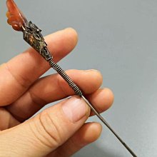 清代老瑪瑙簪子頭，永久包真包老，有小嗑，品如圖，44456 歷史價格詳細信息