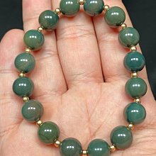 綠瑪瑙度母幹青玉手持故宮壓襟一生一世白鹿十八子手串念珠 歷史價格詳細信息