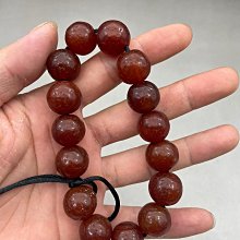 鄉下收舊藏一串老清代瑪瑙珠子可做手串4的尺寸顆顆精 價格比較,價格查詢,歷史價格詳細信息