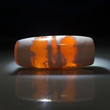 千年鑲蝕紅玉髓珠，1800-2200年，二期蝕花珠，鑲蝕力度5083 歷史價格詳細信息