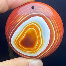 純天然原礦纏絲瑪瑙藏傳老珠子平安扣大圓環配飾配珠吊墜鎖骨珠配 歷史價格詳細信息