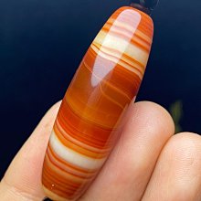 天珠  藏傳纏絲瑪瑙天珠   珠子老氣感十足，風化細膩，風化20427 歷史價格詳細信息