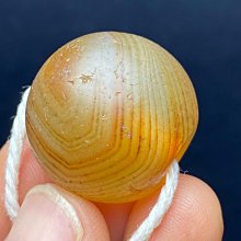 天珠  藏傳纏絲瑪瑙天珠   珠子老氣感十足，風化細膩，風化20427 歷史價格詳細信息