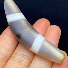 瑪瑙牛角珠P14.9，細節如圖，古珠、天珠、瑪瑙珠子、灰皮珠商品説明頁可瞭解詳情C4 歷史價格詳細信息