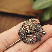 清代老瑪瑙簪子頭，永久包真包老，有小嗑，品如圖，44456 歷史價格詳細信息