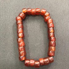 老天然瑪瑙大串，品相非常好，自然老包漿，大和小平均15mm左 歷史價格詳細信息