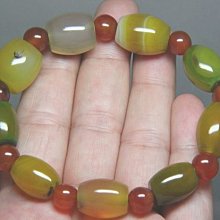 【小熊水晶窩】超漂亮！每顆都閃貓眼光炫 頂級紅虎眼石手鍊02 閃耀紅金色光芒 重60克 歷史價格詳細信息