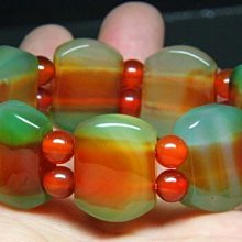 【小熊水晶窩】超漂亮！每顆都閃貓眼光炫 頂級紅虎眼石手鍊02 閃耀紅金色光芒 重60克 歷史價格詳細信息