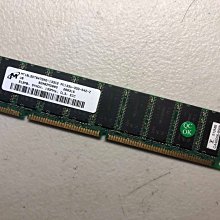 MT 美光 512MB X2 = 1GB SDRAM PC133 CL3 ECC REG 伺服器 用 S32盒 歷史價格詳細信息