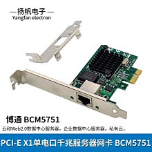-E1000M網卡BCM5751博通Broadcom網吧電腦PXE無盤啟動2U機箱短擋板黑群暉匯聚X1萬軟路由1000M 歷史價格詳細信息