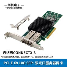 10000M光纖網卡PCI-E工業級雙口SFP模塊Mellanox邁洛思ConnectX-3桌機光電腦群暉多單LC軟路由 歷史價格詳細信息