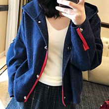 《巴黎拜金女》羊毛時髦極了圍巾款雙面呢大衣斗篷 歷史價格詳細信息