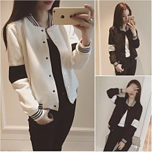 夾克棒球外套 開衫素短外套 中大尺碼女裝 秋冬新款氣質大碼寬鬆簡約純休閒上衣夾克衫 ❤舒服自在【S33969】 歷史價格詳細信息