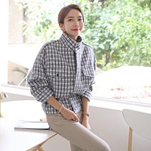 【Nina SHOP】韓國輕熟 設計感復古英倫風中長格紋雙面呢斗篷大衣 歷史價格詳細信息