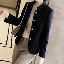 ＊有間衣飾＊2021秋季新品 小香黃色夾花格紋修身短外套 歷史價格詳細信息