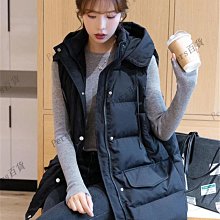 羽絨棉服馬夾外套加厚女長版裝新版過膝棉衣馬甲加肥加大 保暖 防寒 羽絨外套連帽 5OZP-時尚女裝 歷史價格詳細信息
