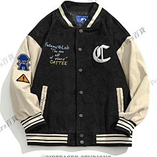 燈芯絨外套男春秋新款棒球領寬鬆夾克中年休閒復古潮流工裝上衣男 歷史價格詳細信息