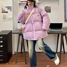 【熱賣精選】怕麻煩純色基礎款羽絨服女2022冬季新款寬松bf韓版情侶棉衣外套潮 歷史價格詳細信息