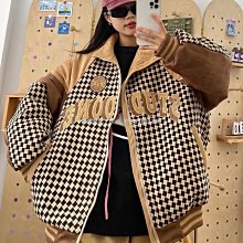 秋冬季新款復古棋盤格百搭工裝外套女潮女潮流寬松顯瘦甜酷風上衣【8天內發貨】超夯 精品 歷史價格詳細信息
