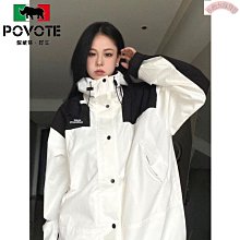 【熱賣】沖鋒衣 男女加絨加厚防風防水秋冬款潮牌工作服棉衣男車間服登山服 歷史價格詳細信息