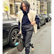 簡約氣質百搭通懃大容量編織真皮手提斜挎包包女-李李 韓國女裝 歷史價格詳細信息